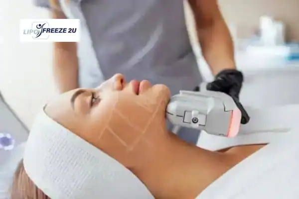 image of HIFU Cheshunt treatment in progress.
