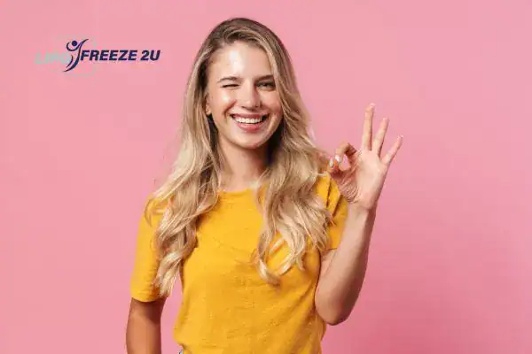 Picture of happy woman after HIFU vaginal tightening Cheshunt