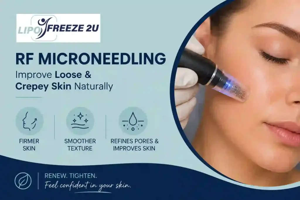 Can RF Microneedling Help Improve Loose and Crepey Skin Cheshunt?